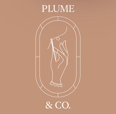 Plume & Co. Logo logo