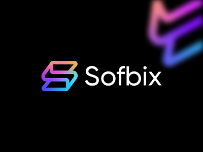 Sofbix logo beand mark brand identity branding logo logo design