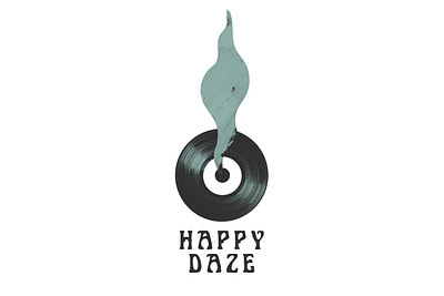 Happy Daze - Logo Design. branding graphic design logo music