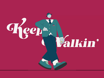 Keep Walkin' character character animation character design loop run cycle suit walk cycle walking
