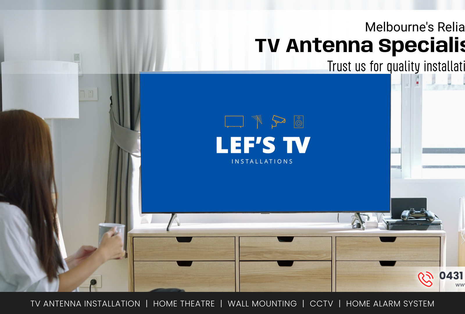 TV Antenna Specialist in Melbourne by Chillitrends on Dribbble