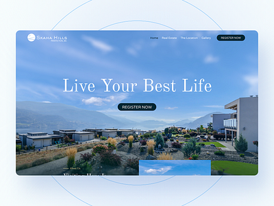 Skaha Hills | Okanagan Real Estate | Website Design graphic design real estate ui uiux web design website website development website launch