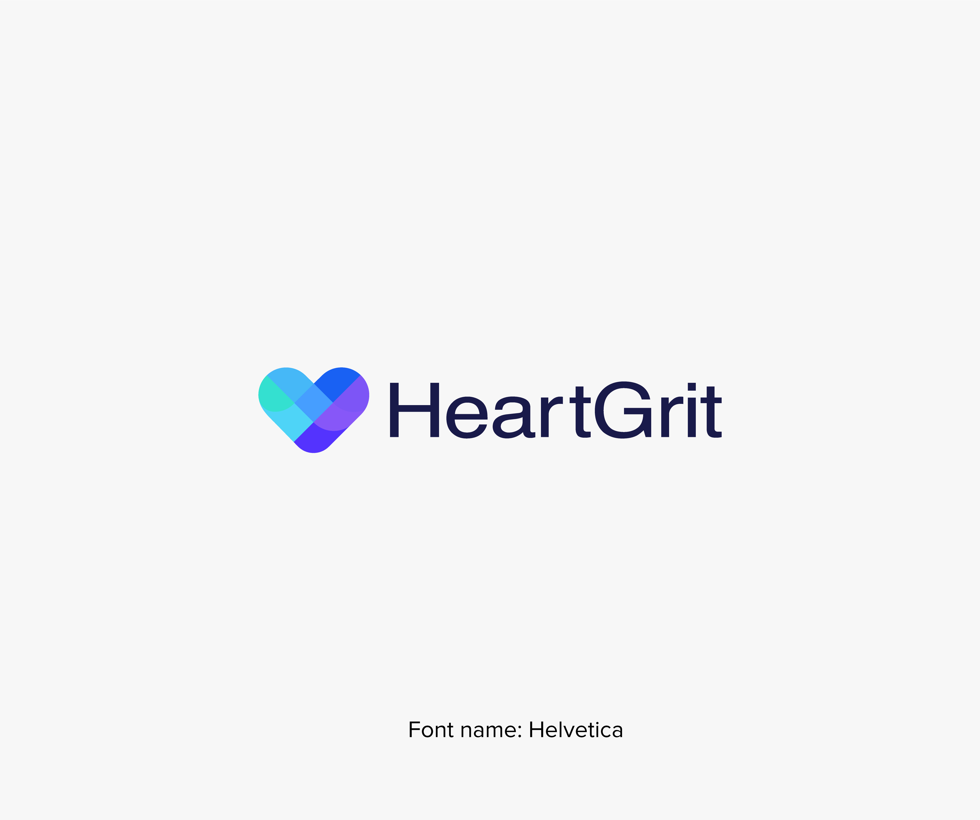 Heart Grit Logo design clean design logo minimal minimalist modern simple simple clean interface
