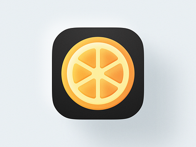 Orange! brand branding design figma icon illustration ios ipados juice logo macos mobile orange saas tiangle yellow