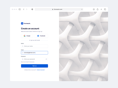 Sign Up Flow create account dashboard design figma form google auth log in login nav onboarding product design register sign in sign up signup ui ux