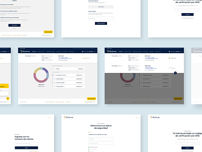 Banking platform - Interface Design banking fintech interface design redesign ui ux