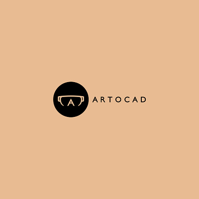 Artocad logo design (glasses +A) art branding design glasses graphic design inspiration logo logo mark logodesign logotype minimal sign