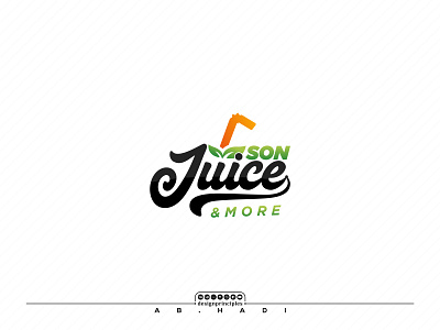 Juice Brand Logo brand logo cola combination mark logo drink drinking foods green food juice juice brand juice brand logo logo more son