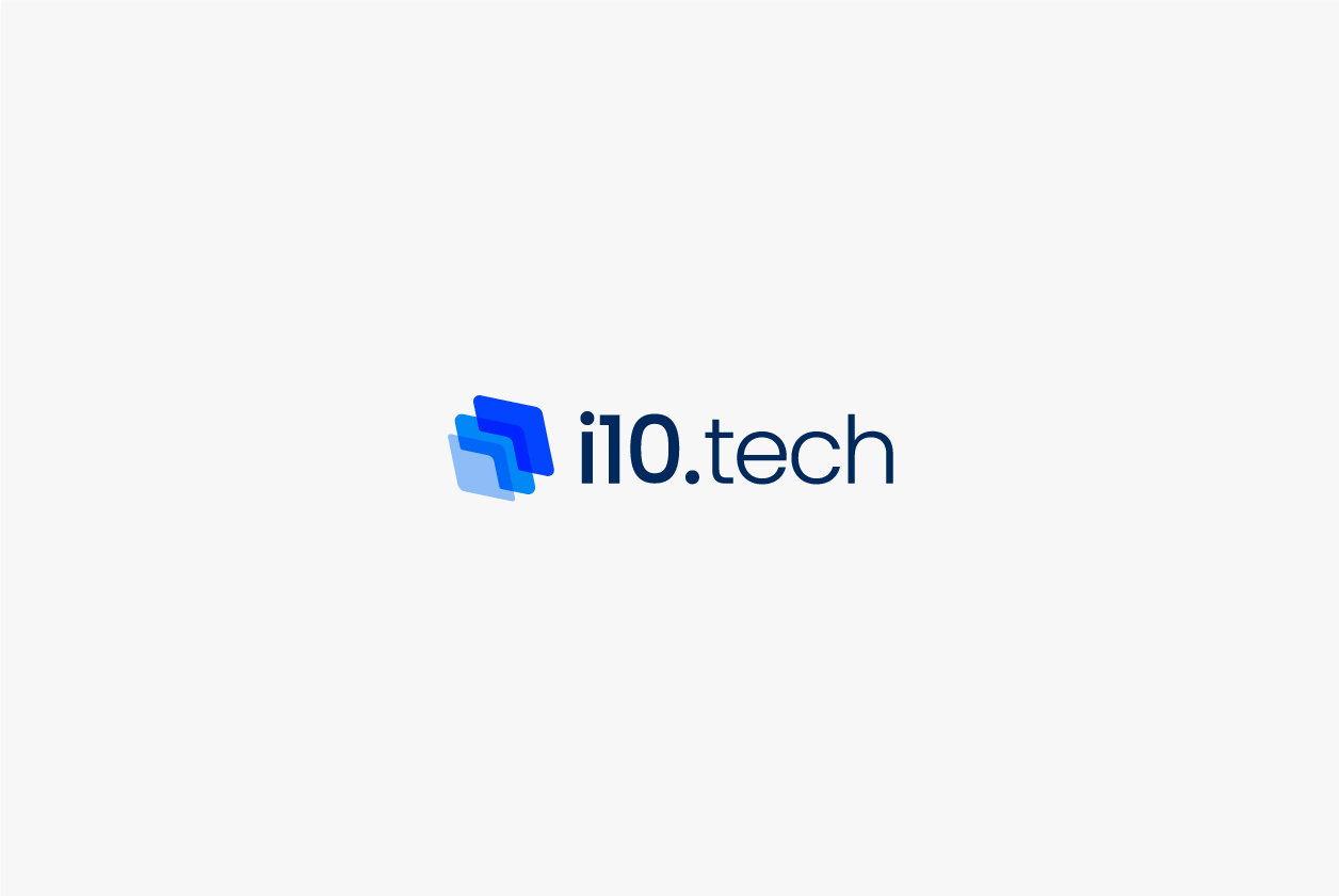 i1o.tech Logo branding clean graphic design logo minimal minimalist modern simple simple clean interface