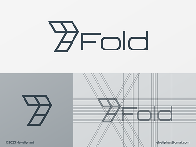 7 Fold bold logo concepts brand design branding creative logo designs custom letter logo geometric logo icon letter mark logo logo logo design logo design grid logotype minimalist logo modenr logo modern logo number 7 logo typography