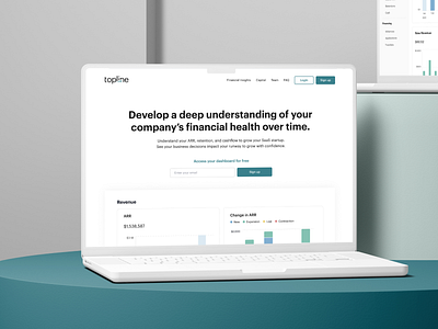 A new website for a growing startup. agency design finance landing ui webflow website