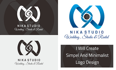 NIKA STUDIO branding design graphic design icon logo vector