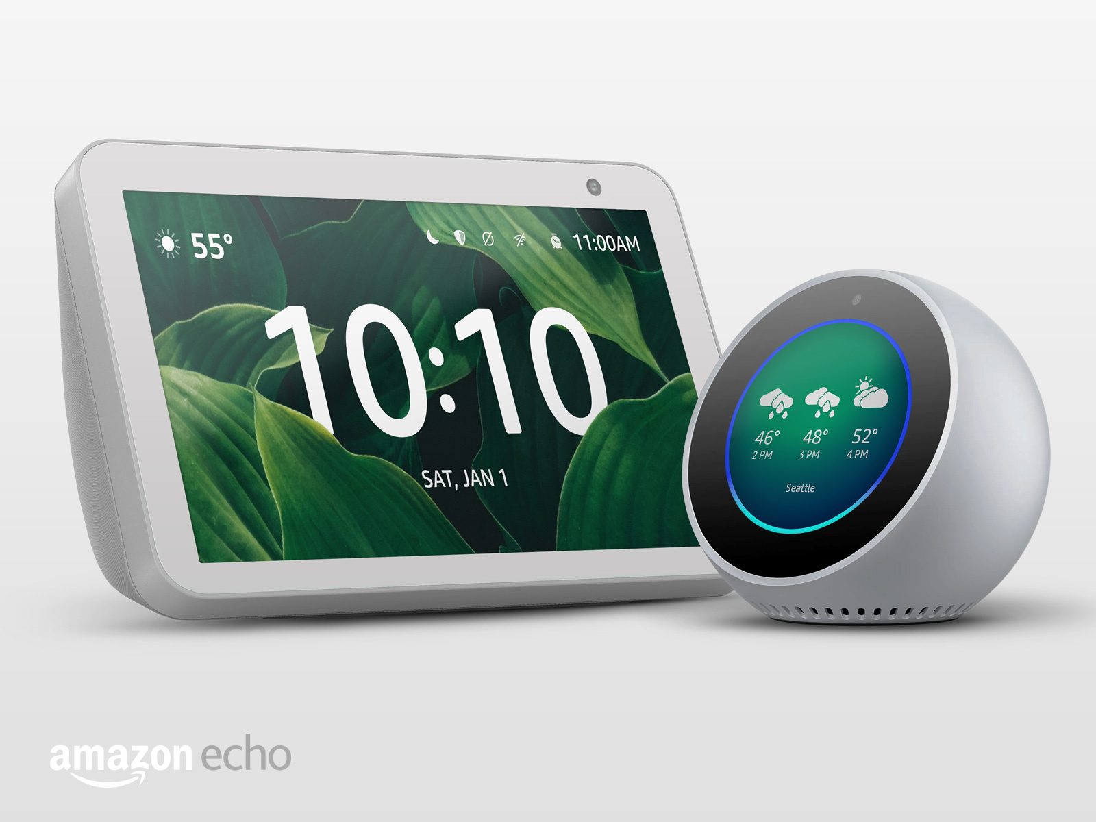 Amazon Echo Clock Library by Jessica M on Dribbble