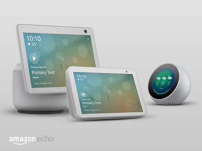 Amazon Alexa Design System alexa design system amazon design systems echo show echo spot figma