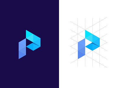 P, PixCode, P letter logo, Pixel logo, Coding logo branding coding gradient icon it logo logo designer mark modern logo p p letter logo pixcode pixel pixel code pixelcode software startup symbol tech top