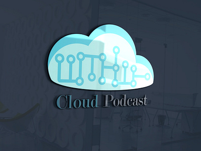 Cloud PodCast Logo branddesigner brandidentity branding brandingdesign brandinginspiration design graphicdesign graphicdesigner illustration logo