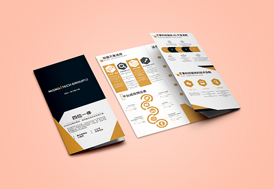 Company Multipage Brochure Design brochure company graphic design print