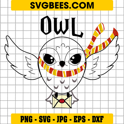 Harry Potter Owl SVG harry potter owl svg svgbees