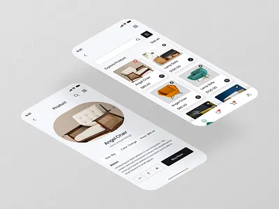 Furniture sale app screen furniture app furniture website mobile app mobile app screen shafayed rana ui ui ux designer uiux design ux