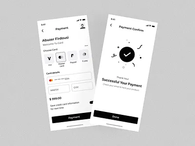 Payment Screen Design payment app design payment screen shafayed rana ui ui designer ui ux designer uiux design ux ux designer