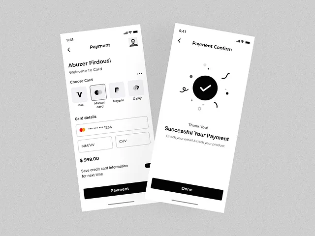 Payment Screen designs, themes, templates and downloadable graphic ...