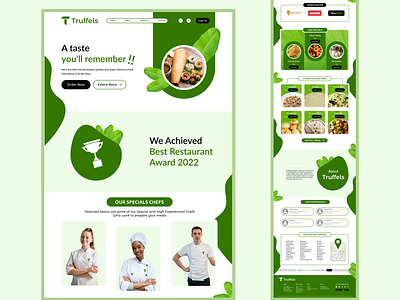 Web, Website design, Food Restaurant branding design figma website design fodd website food restaurant design ui web design website website design