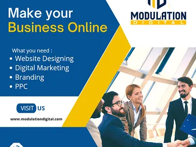 Make Your Business Online 3d animation branding graphic design motion graphics ui