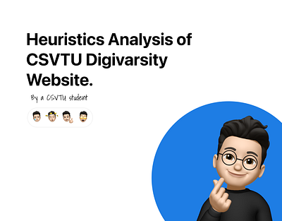 Heuristics Analysis Digivarsity apple csvtu dashboard exam heuristics minimal modern nn portal ui ux
