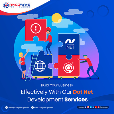 Build Your Business Effectively With Our Dot Net Development amigoways amigowaysappdevelopers