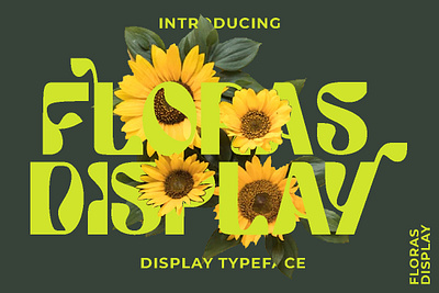 Free Display Typeface - Floras Font love font