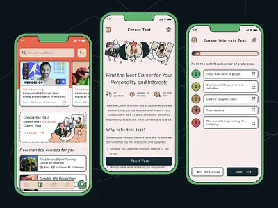 EliteLeads - Online Learning Platform clean course app design e learn edtech education app education platform elearning elearning courses interface online course online courses online learning online school school study tm22b ui uiux web design