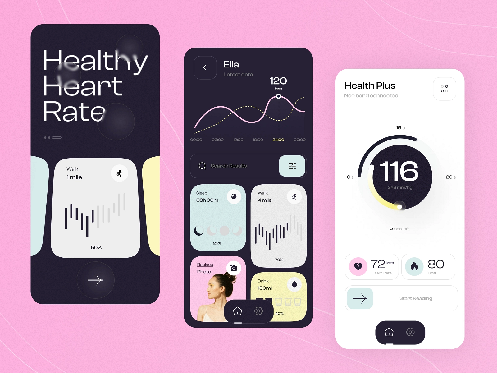 Health Care Service Mobile App Design by Zain Ahamed | BT on Dribbble