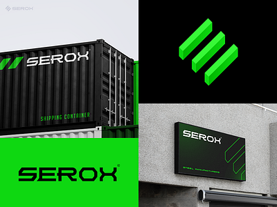 Branding Logo Design - Serox brand brand identity branding icon identity logo logo design logo mark logos mark minimalist minimalist logo modern logo simple logo