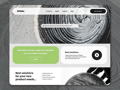Industrial Website branding graphic design product design ui user friendly website