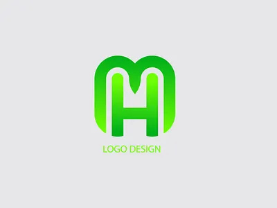 LOGO DESIGN design graphic design hm logo illustration logo logo design logos mh logo vector