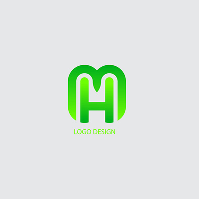 LOGO DESIGN design graphic design hm logo illustration logo logo design logos mh logo vector