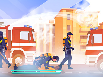 Recent Shot for a Emergency Situation Topic design graphic design illustration vector