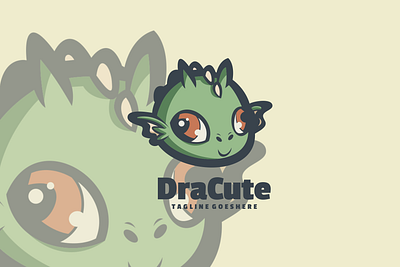 Dragon Cute animal branding cute mascot design graphic design illustration logo vector