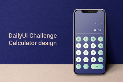 Daily UI day 4 ( Calculator design ) 004 calculator dailyui graphic design ui