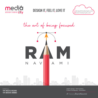 Ram Navami advert branding branding agency brochure design catalogue design design graphic graphic design graphicdesign illustrator logo photoshop social media post