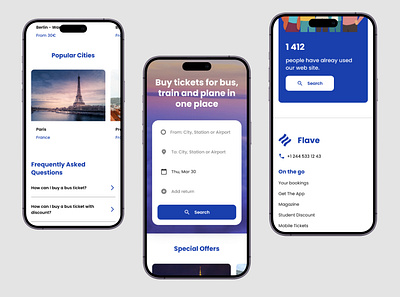 Booking mobile version booking design figma landing travel traveling ui ux