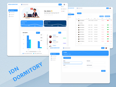 IDN DORMITORY branding graphic design ui