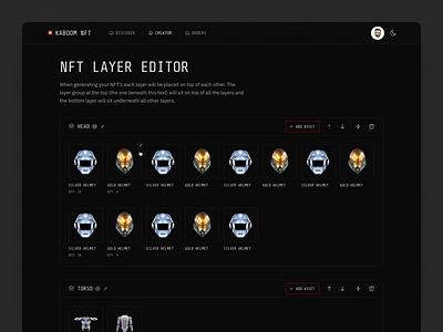 KNFT Creator Page nft