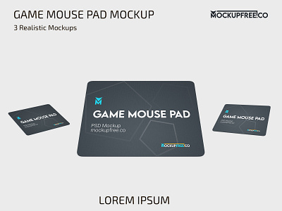 Free Game Mouse Pad Mockup free freebie game mockup mockups mouse mouse pad mousepad pad photoshop psd template templates