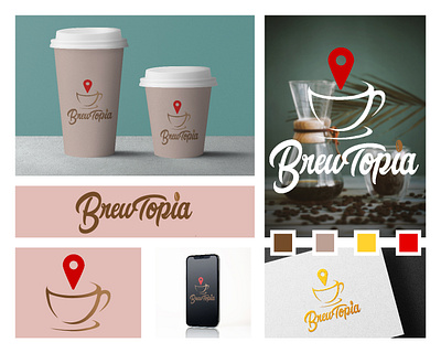 Brand identity for a coffee show branding design graphic design logo