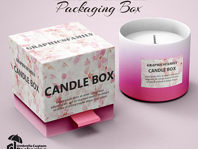 Umbrella luxury candle packaging box packaging boxes printing and packaging boxes printing boxes printing services umbrella printing boxes