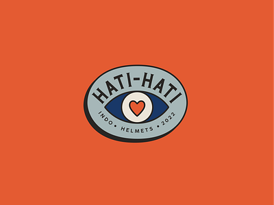 Hati-Hati LOGO branding design graphic design illustration logo typography vector