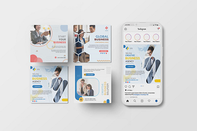 Instagram Posts | Business Social Media Posts banner business corporate design facebook post graphic design illustrator instagram post photoshop post social media social media post social media post design