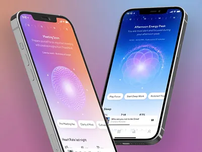 Soundscape App health mobile modern motivation sleep sound