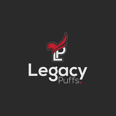 Legacypuffs logo project branding design freelance designer graphic design illustration logo logo design typography vector wordmark